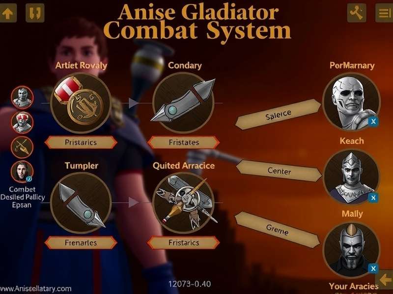Anise Gladiator Gameplay Anise Gladiator Combat System